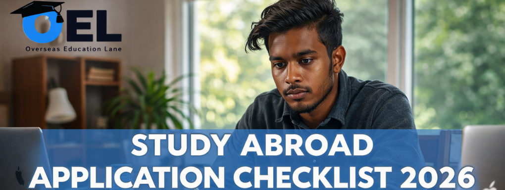 Study Abroad Application Checklist 2026: Documents, SOP, LOR & Everything You Need